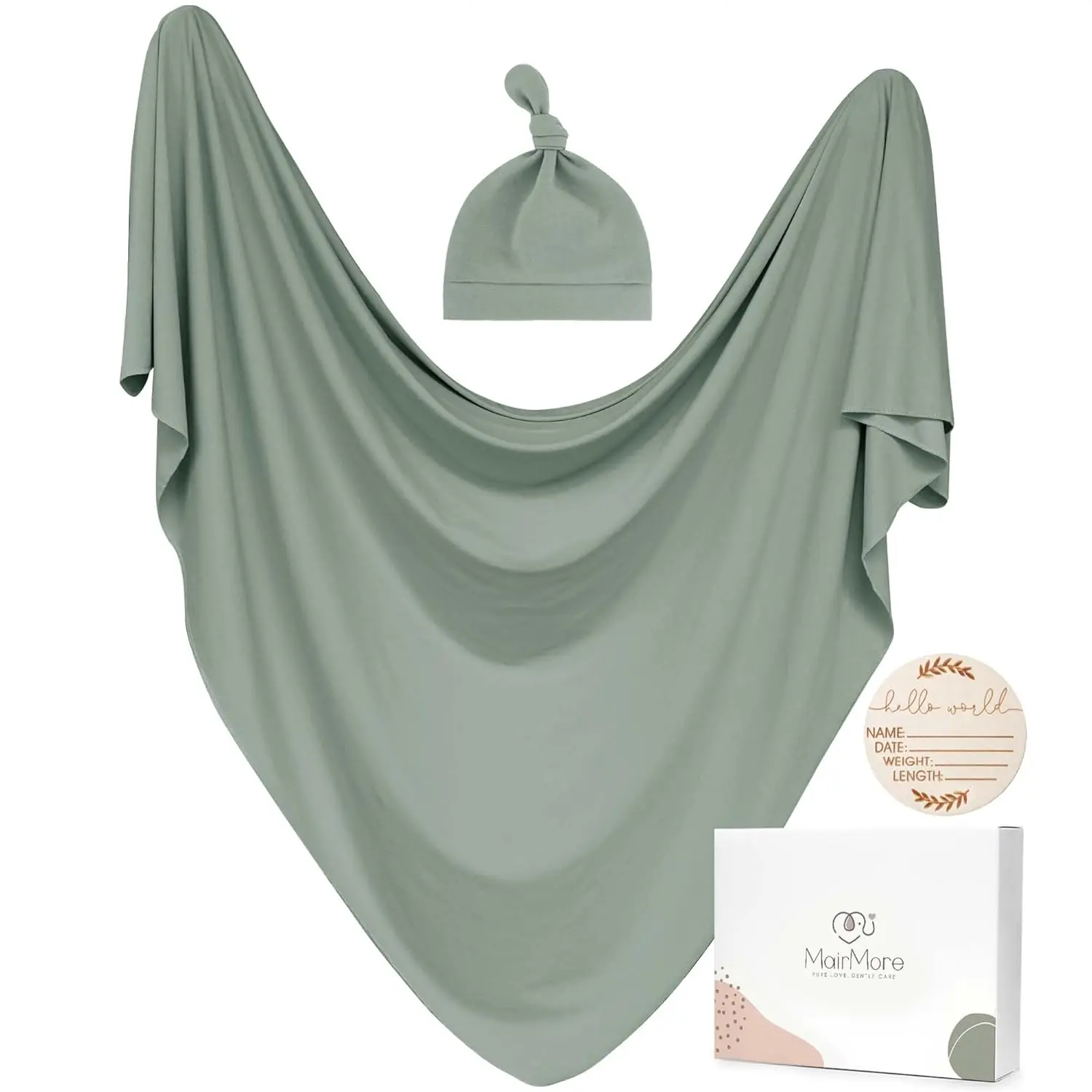 Soft Baby Swaddle Blanket Set  - Baby Nursery Images のレビューと価格