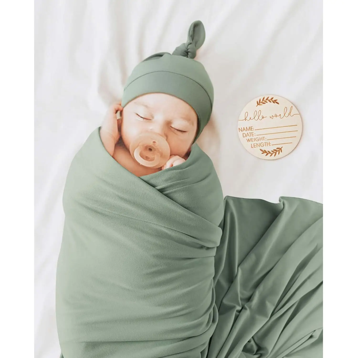 Soft Baby Swaddle Blanket Set  - Baby Nursery Images のレビューと価格
