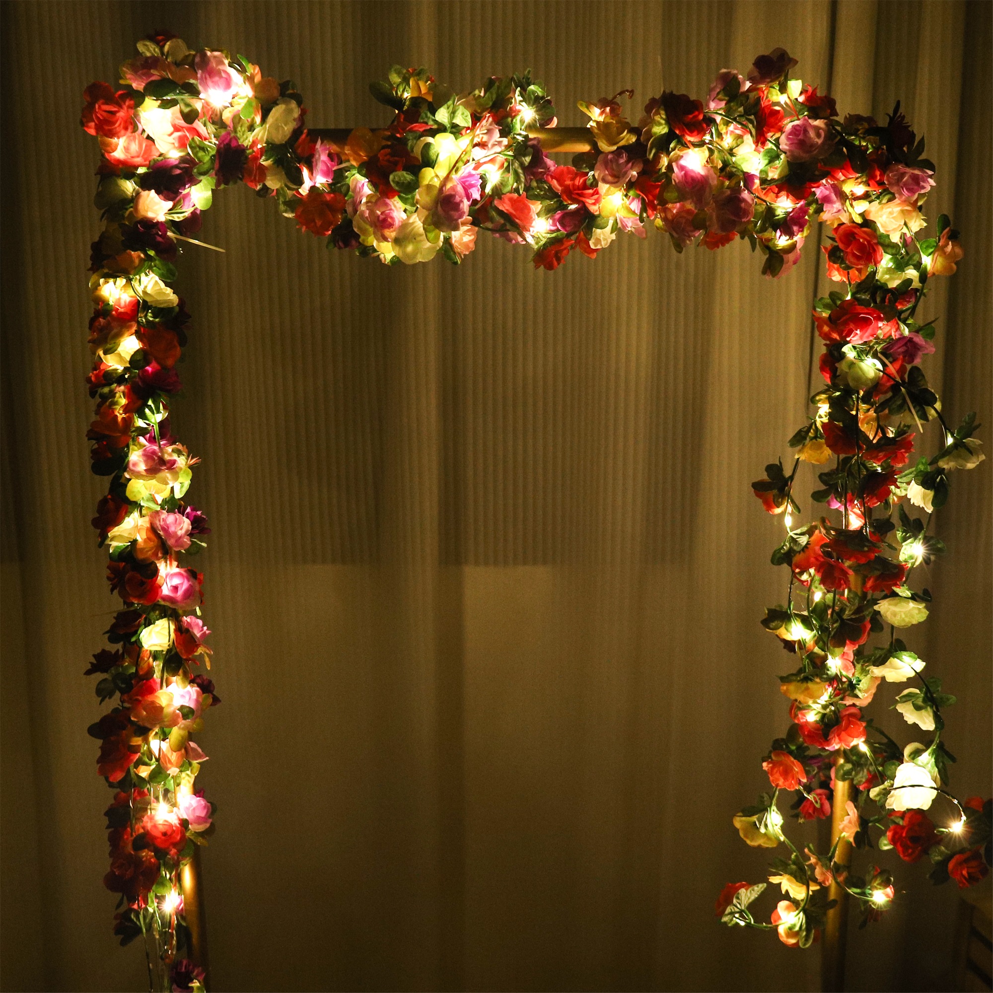 Rose LED Lights String Artific - Baby Nursery Lamp のレビューと価格