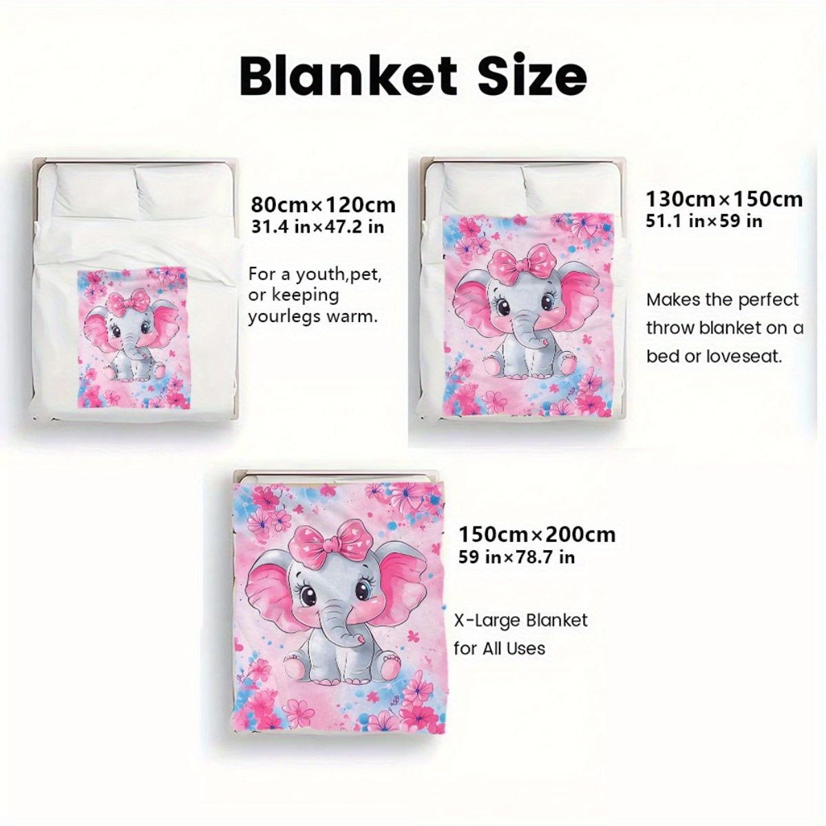 1pc Cute Pink Elephant with Bo - Baby Nursery Themes Girl のレビューと価格