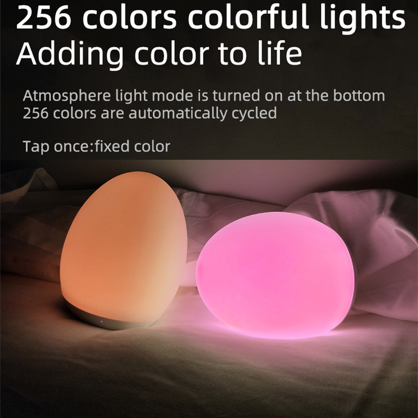 LED Night Lights USB Rechargea - Baby Nursery Lamp のレビューと価格