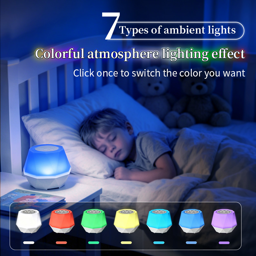 White Noise function Night Lig - Baby Nursery Lamp のレビューと価格