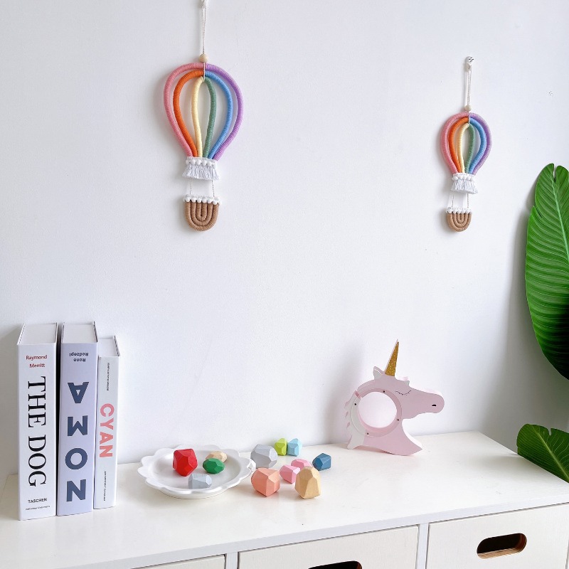 Hot Air Balloon Wall Hanging C - Baby Nursery Hot Air Balloon のレビューと価格