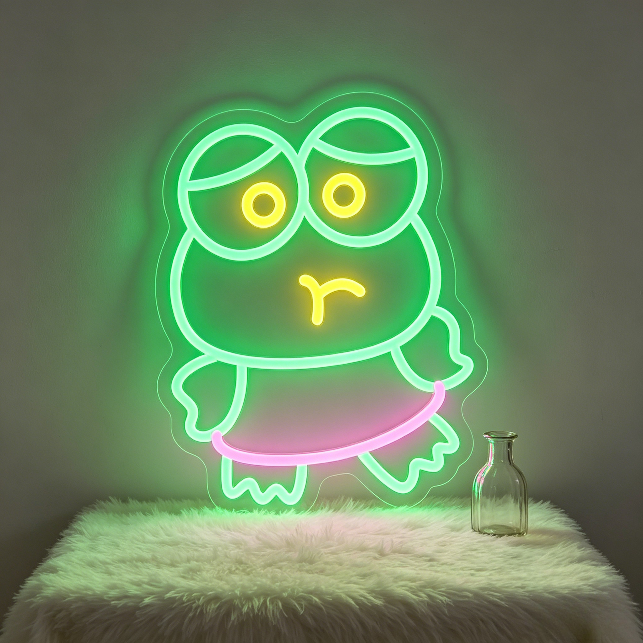 Cute Keroppi LED Neon Sign Lig - Baby Nursery Theme Ideas のレビューと価格